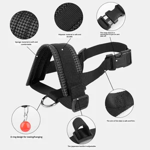 Köpek Ağızlığı Toptan Sıcak Satış Isırmayı Önleyici Ses Çıkarmayı Önleyici Rahat Ayarlanabilir Kalınlaştırılmış Yemeği Yemeyi Engelleyici Naylon Köpek Ağızlığı - Product Image 3