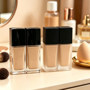 Base de Maquillaje Líquida, Cobertura Media, Base de Maquillaje Suave, Tono Beige, Base de Larga Duración para Maquillaje Diario - Product Image 6