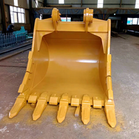 Bucket Excavator PC300, Bucket Penggali, Bucket Batu Tugas Berat, Aksesoris Excavator untuk Konstruksi