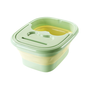 Foldable Foot <b>Bath</b> Tub Large Square Type With Heightening Design For Home And Dormitory Use - Product Image 1