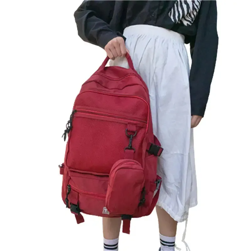 individueller leichtgewicht netz reise outdoor rucksack damen herren schule laptop taschen für jungen mädchen