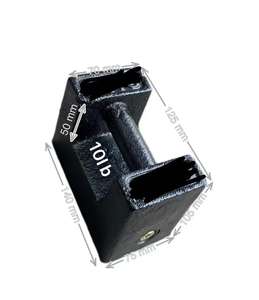 लौह अंशांकन वजन 5 किलोग्राम 10 किलोग्राम 20 किलोग्राम 25 किलोग्राम 50 किलोग्राम 50 किलोग्राम वजन का मानक वजन - Product Image 6