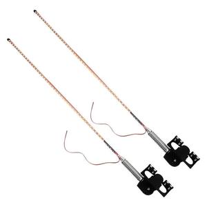 Lampes LED fouet 55cm 105cm 12/24V pour <span class=keywords><strong>voiture</strong></span>, camion, course, bannière, antenne RGB, feux d'avertissement - Product Image 1