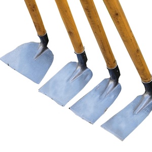 Zappa con Manico in Legno e Lama in Acciaio al Carbonio Rinforzata <span class=keywords><strong>per</strong></span> Scavare, Pulire il Terreno, Attrezzi Agricoli Domestici, Piantare Ortaggi e Diserbo - Product Image 5