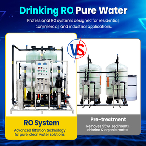 Système de filtration d'eau industriel 3 tonnes/heure, équipement d'osmose inverse automatique pour usine de boissons et d'aliments Sro-3t-a2-ds High - Product Image 1
