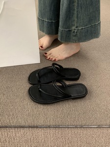 <span class=keywords><strong>Sandali</strong></span> piatti semplici e versatili da donna <span class=keywords><strong>per</strong></span> l'estate al <span class=keywords><strong>mare</strong></span>, alla moda, casual, con suola morbida e comodi - Product Image 6