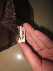 Sacs en organza marron sur mesure en gros pour foulards - Product Image 6