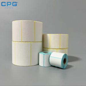 Premium 4x4 3x5 Inch Waterproof Oil-proof Thermal Label <b>Paper</b> Supermarket Deli Counter Food Labeling Price Tag Sticker - Product Image 1