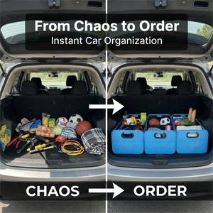 Organizador de Maletero Plegable <span class=keywords><strong>2026</strong></span> con Asa, Poliéster Resistente, Solución de Almacenamiento Impermeable para Todos los Autos, SUV y Minivans - Product Image 4