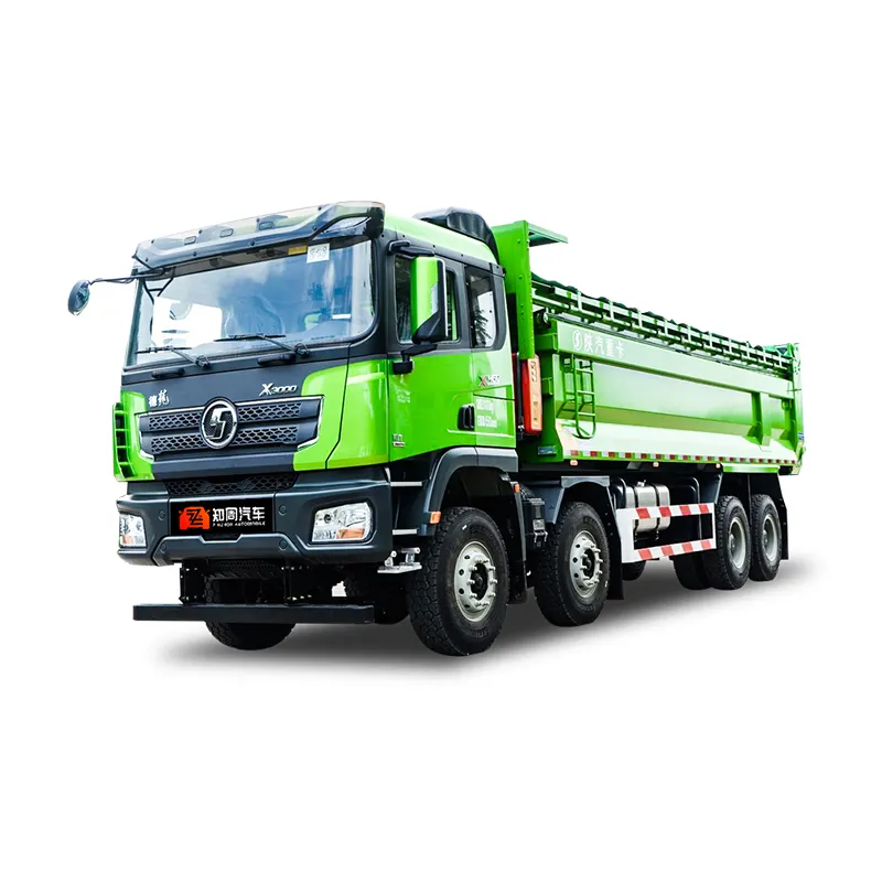 Camion à benne basculante x3000 d'occasion jual ex lourd ton 8x4 6x4 camions fabriqués en Chine diesel shacman x3000 camion à benne basculante d'occasion à vendre