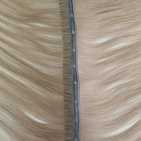 Extensions de cheveux humains vierges de qualité salon, trame papillon à cuticules alignées, double tirage, trame papillon injectée