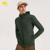 Nouvelle arrivée : Veste softshell pour homme, col montant, sportive, coupe-vent, imperméable, décontractée, pour le sport et les activités de plein air