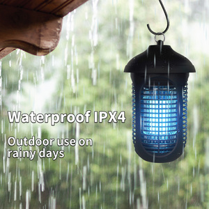 <span class=keywords><strong>Lampe</strong></span> <span class=keywords><strong>anti</strong></span>-insectes extérieure haute puissance, écologique, à forte électrocution 7000V pour une couverture de 600-800 m² - Product Image 4