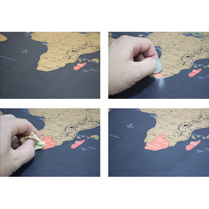 Nouvelle affiche de voyage de <span class=keywords><strong>carte</strong></span> <span class=keywords><strong>du</strong></span> <span class=keywords><strong>monde</strong></span> noire <span class=keywords><strong>à</strong></span> <span class=keywords><strong>gratter</strong></span> de haute qualité personnalisée - Product Image 6