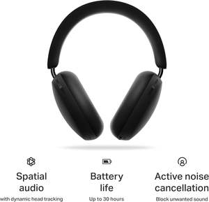 Sonos |   Auriculares Inalámbricos con Cancelación de Ruido, 30 Horas de Duración de Batería, Audio Espacial, Carga Tipo-C, Códecs APT-X - Product Image 2