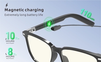 Lunettes intelligentes avec verres PC, protection UV400, style classique