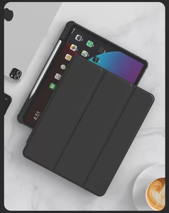 Étui de protection pour tablette à rabat tri-pliant, <span class=keywords><strong>coque</strong></span> rigide pour <span class=keywords><strong>iPad</strong></span> <span class=keywords><strong>10</strong></span> 11e génération <span class=keywords><strong>10</strong></span>,9 pouces, étui en cuir PU anti-chute avec porte-stylet - Product Image 6