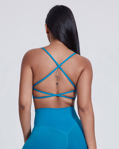 HB-Soutien-Gorge d'Entraînement de Yoga pour Femme, Crop, Croisé, Croisé, Dos Croisé, Yoga, Fitness - Product Image 2