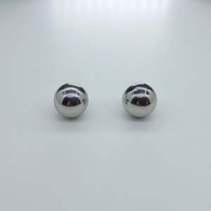 Boucles d'oreilles en acier inoxydable 316L plaqué or PVD, durables, résistantes, bijoux de mode - Product Image 1