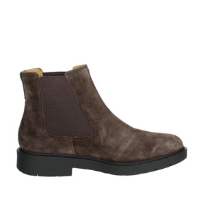 Stivaletti bassi 00023 D16QRC in pelliccia marrone con soletta superiore in PU con punta a punta stile Cowboy Chelsea per la stagione autunnale invernale - Product Image 4