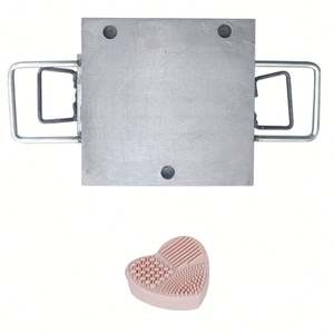 Pièces de traitement en caoutchouc moulé sur mesure pour outil de toilettage Brosse de bain en PET - Product Image 6