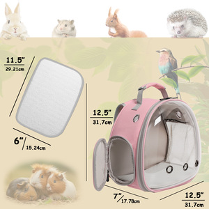 Sac à dos de transport respirant anti-collision pour oiseaux, <span class=keywords><strong>en</strong></span> stock, pour la promenade <span class=keywords><strong>en</strong></span> extérieur et <span class=keywords><strong>le</strong></span> transport <span class=keywords><strong>en</strong></span> voiture des perroquets - Product Image 2