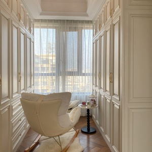 European and American-style Solid Wood Bedroom <b>Wardrobes</b> and Storage <b>Cabinets</b> Made From Eco-friendly Materials - Product Image 5