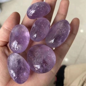 Bán Buôn Thạch Anh Tím Tự Nhiên Đánh Bóng Thạch Anh Pha Lê Sỏi Đá Lộn Để Trang Trí - Product Image 1