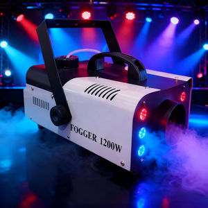 جهاز توليد الضباب الكهربائي المعدني مع 6 مصابيح LED للمسرح وحفلات الزفاف مع جهاز تحكم عن بعد، معدات تأثيرات المسرح الأكثر مبيعًا - Product Image 6
