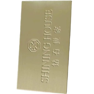 <span class=keywords><strong>Plaque</strong></span> signalétique en métal <span class=keywords><strong>adhésive</strong></span> gravée personnalisée, autocollant d'étiquette en acier inoxydable, <span class=keywords><strong>plaque</strong></span> de signalisation en aluminium brossé - Product Image 6