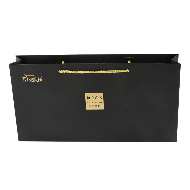 Large Capacity Customize Printed Logo Shopping Gift Packaging Kraft Paper Bag
