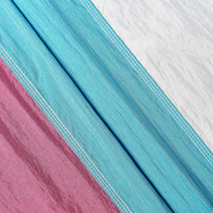 Blue Pink Nylon Beach <b>Hammock</b> Outdoor Camping Casual Style Parachute <b>Hammock</b> - Product Image 4