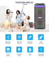 Altavoz Bluetooth ZQS8258, Gran Venta, J.BLparty, Conexión Múltiple, Resistente al Agua IPX4, Batería de Almacenamiento con Sistema de Protección
