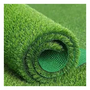 Harga Murah rumput sepakbola kustom 50mm rumput sintetis rumput buatan untuk lapangan sepak bola