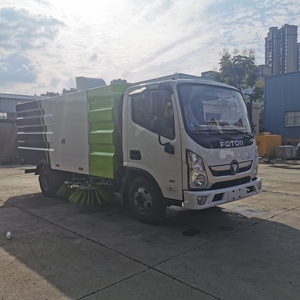 多功能扫路车扫路车清洗机清洁车灰尘真空卡车 - Product Image 5