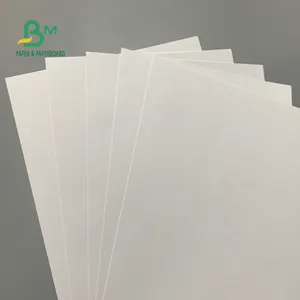 Papel absorbente blanco para posavasos de cartón, 1mm, para imprimir