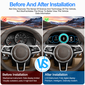 Nuevo Panel de Instrumentos Digital LCD de 12.3 Pulgadas para Porsche Cayenne 2010-2017, Velocímetro, Actualización del Tablero de Instrumentos - Product Image 3