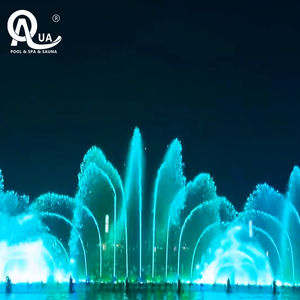 น้ำพุวอเตอร์คราวน์แกรนด์แลนด์สเคป – ไฟ RGB และการแสดงดนตรีแบบตั้งโปรแกรมได้ตามสั่ง ปรับแต่งได้อย่างเต็มที่ - Product Image 1