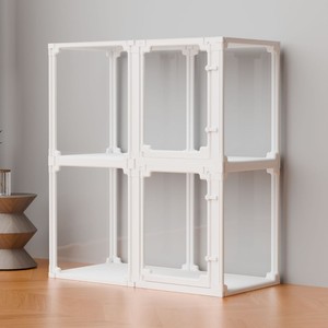 Valla Transparente para Perros Pequeños, Uso en Interiores, Plegable, Corralito para Mascotas, Pieza Única o Accesorios - Product Image 5