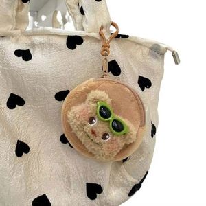 กระเป๋าใส่เหรียญตุ๊กตาหมีน่ารักแบบเรียบง่าย พวงกุญแจน่ารัก กระเป๋าใส่บัตรผู้หญิง กระเป๋าใส่เหรียญ ขายส่งสำหรับของขวัญส่งเสริมการขาย - Product Image 4