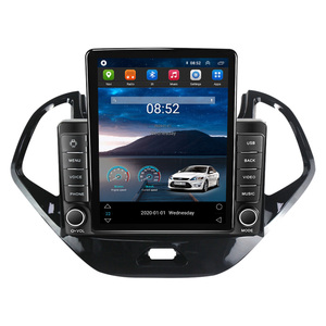 MEKEDE Android 11 8+128G 4G WIFI DSP RDS AM FM Autoradio per Ford <span class=keywords><strong>Figo</strong></span> 2015-2018 Radio per Auto Car-play+auto Lettore DVD - Product Image 1