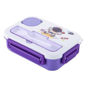 Eco-Friendly Silicone <b>Lunch</b> <b>Box</b> Set for School and Office Kids Bento Boxes <b>Microwave</b> Safe - Product Image 1