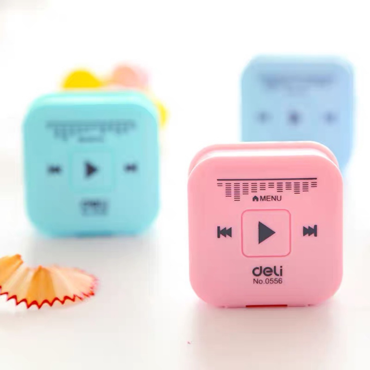 Точилка для карандашей, квадратный рулон, точилка для ручек с тремя отверстиями, держатели для ручек с тремя толщинами