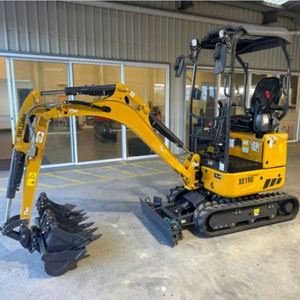 รถขุดขนาดเล็ก XE19U 1.9 ตัน แบบ Zero Tail Swing รางตีนตะขาบแบบยืดหดได้ เครื่องยนต์ Kubota D1105 รถขุดไฮดรอลิกขนาดกะทัดรัด แรงเบรกสูง - Product Image 1