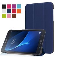 Tab A6 7.0 inç T285 kapak Samsung kılıfı Galaxy Tab A 7.0 2016 SM-T280 SM-T285 T285 standı Tablet kapak kılıfı