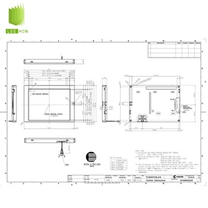 Kyocera ban đầu 5.7 inch TFT LCD hiển thị LCD màn hình 640(RGB)x480 VGA rộng nhiệt độ-20 ~ + 70C 5.7 inch LCD module - Product Image 4