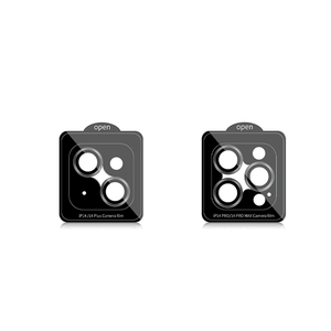 <span class=keywords><strong>Film</strong></span> protecteur d'objectif en verre trempé en métal anti-rayures Oneday DT01 personnalisé pour série IP14 - IP17 - Product Image 1
