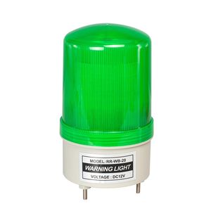 ไฟสัญญาณ DC24V D สีแดง สีเหลืองอําพัน สีเขียว สีฟ้า สี่สี พร้อมไฟเตือนออด - Product Image 4