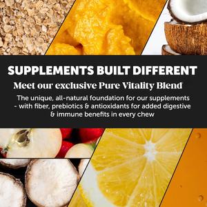 Golosinas para la Piel y el Pelaje de Mascotas de Marca Privada OEM/ODM, Masticables Blandos con Alto Contenido de Proteínas, Suplemento para Perros con Pelo Brillante, Omega 3 con Vitamina E - Product Image 4