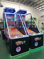 31/5000 Centre de divertissement intérieur à pièces Arcade électronique Console vidéo de style sportif Basketball pour enfants Amusement de boxe